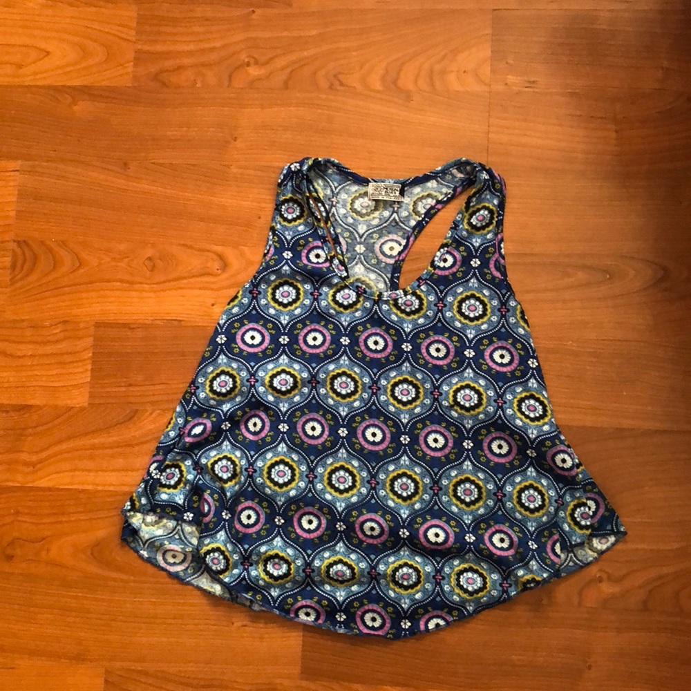 Mexicali blues racerback top